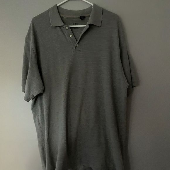 GAP Other - GAP Polo. Gray. Men’s. Large. EUC. Pique Polo